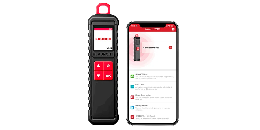 PROGRAMADOR DE SISTEMA  DE RUEDAS I-TPMS - LAUNCH