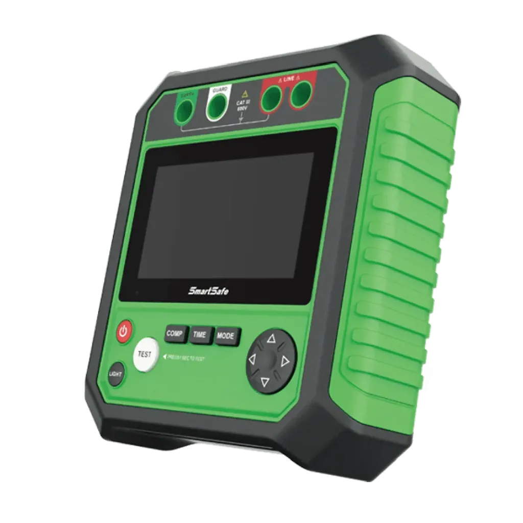 COMPROBADOR DE RESISTENCIA DE AISLAMIENTO IRT01 - SMARTSAFE